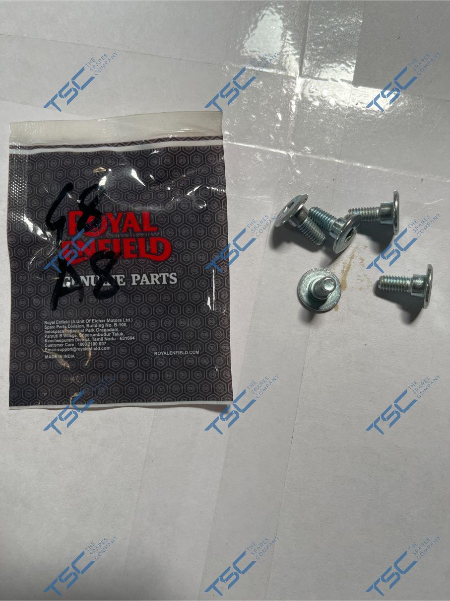 HEX HEAD COLLAR BOLT M6X1X14
