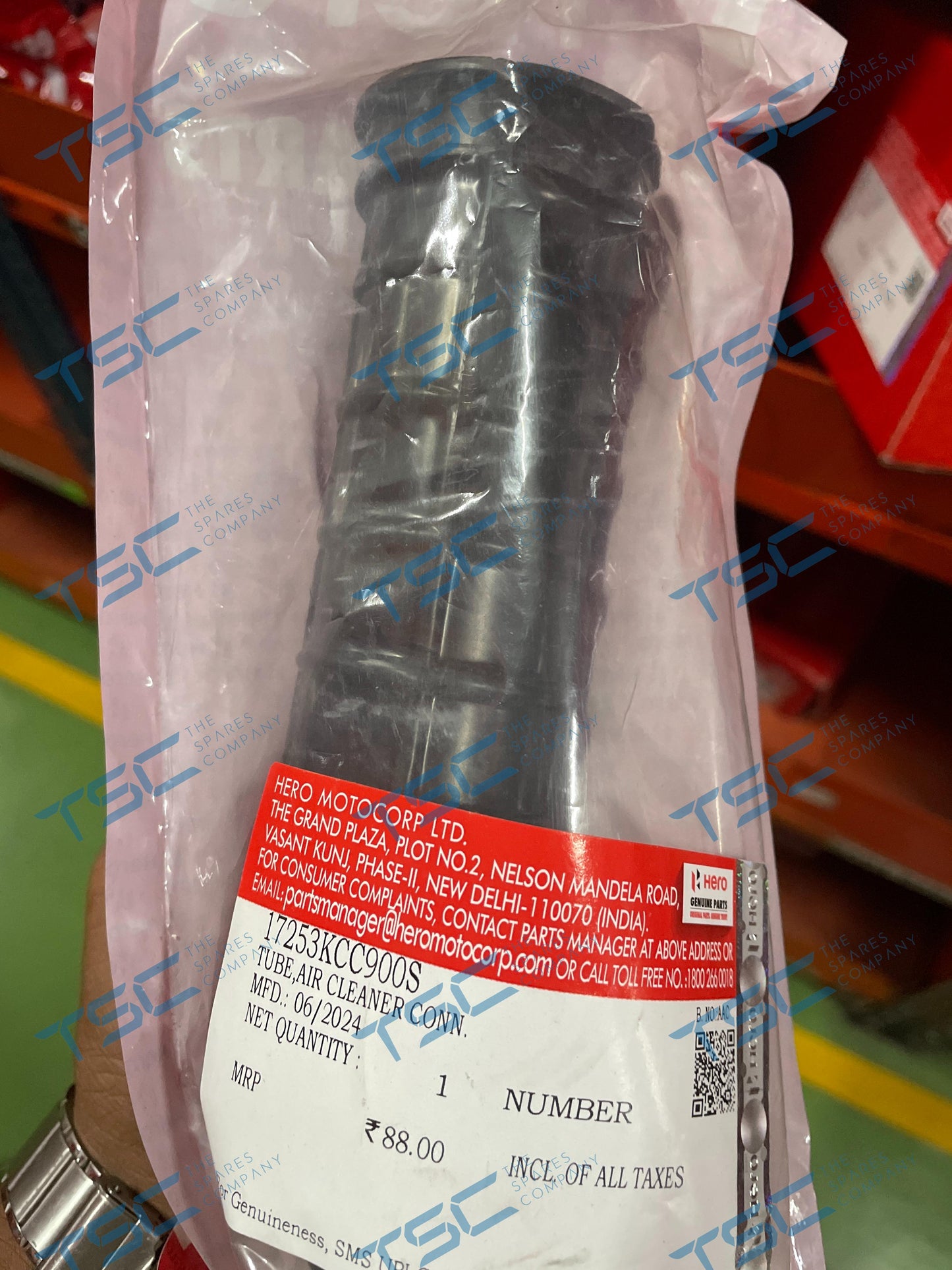 TUBE AIR CLEANER CONNECTING