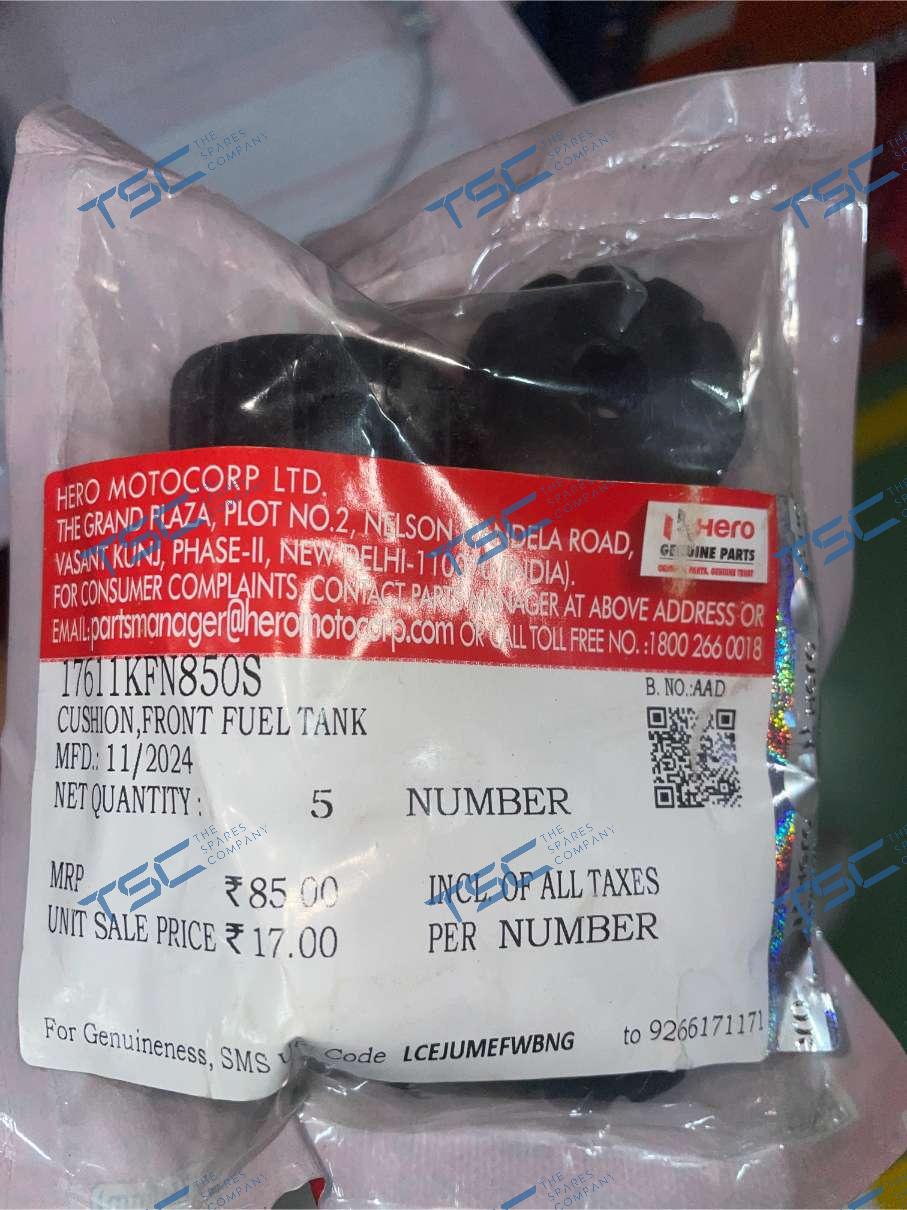 CUSHION, FR. FUEL TANK