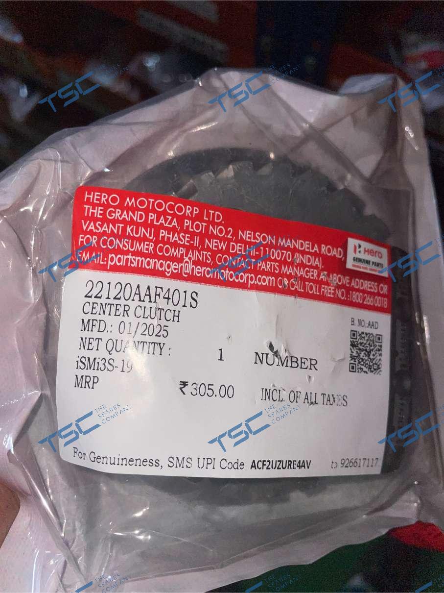 HERO GENUINE-CENTER CLUTCH(22120AAF401S) – The Spares Company