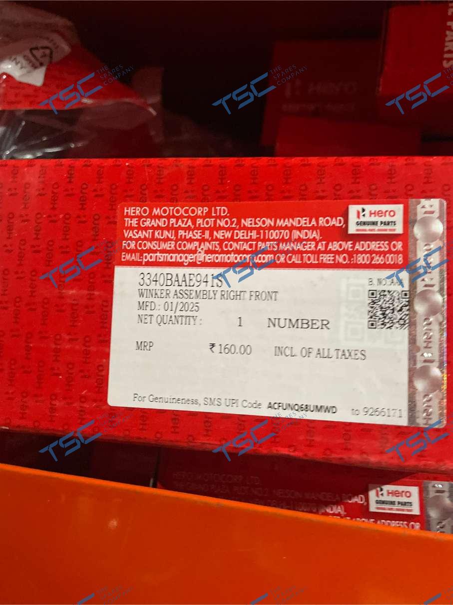 WINKER ASSEMBLY RIGHT FRONT