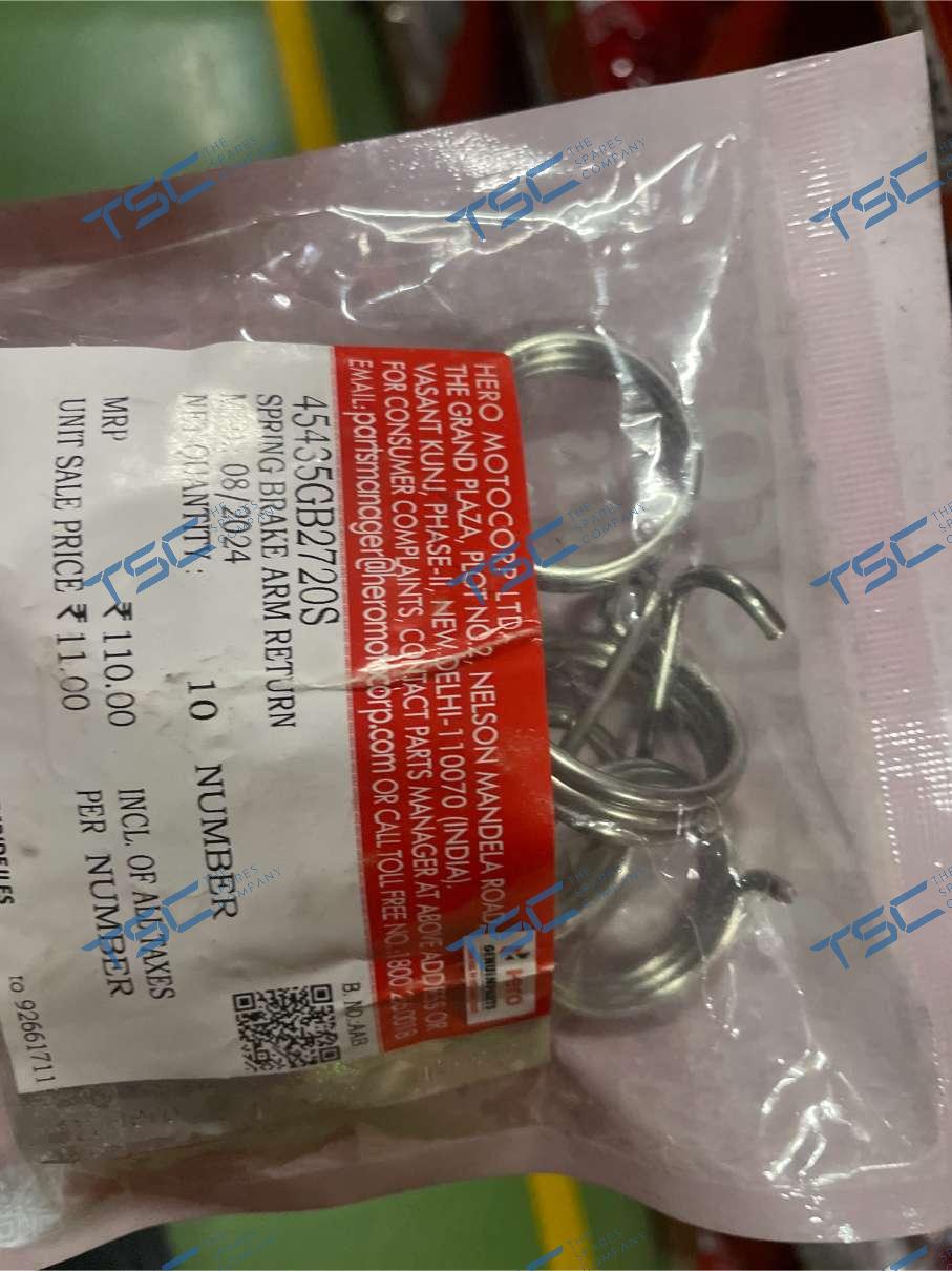 SPRING BRAKE ARM RETURN