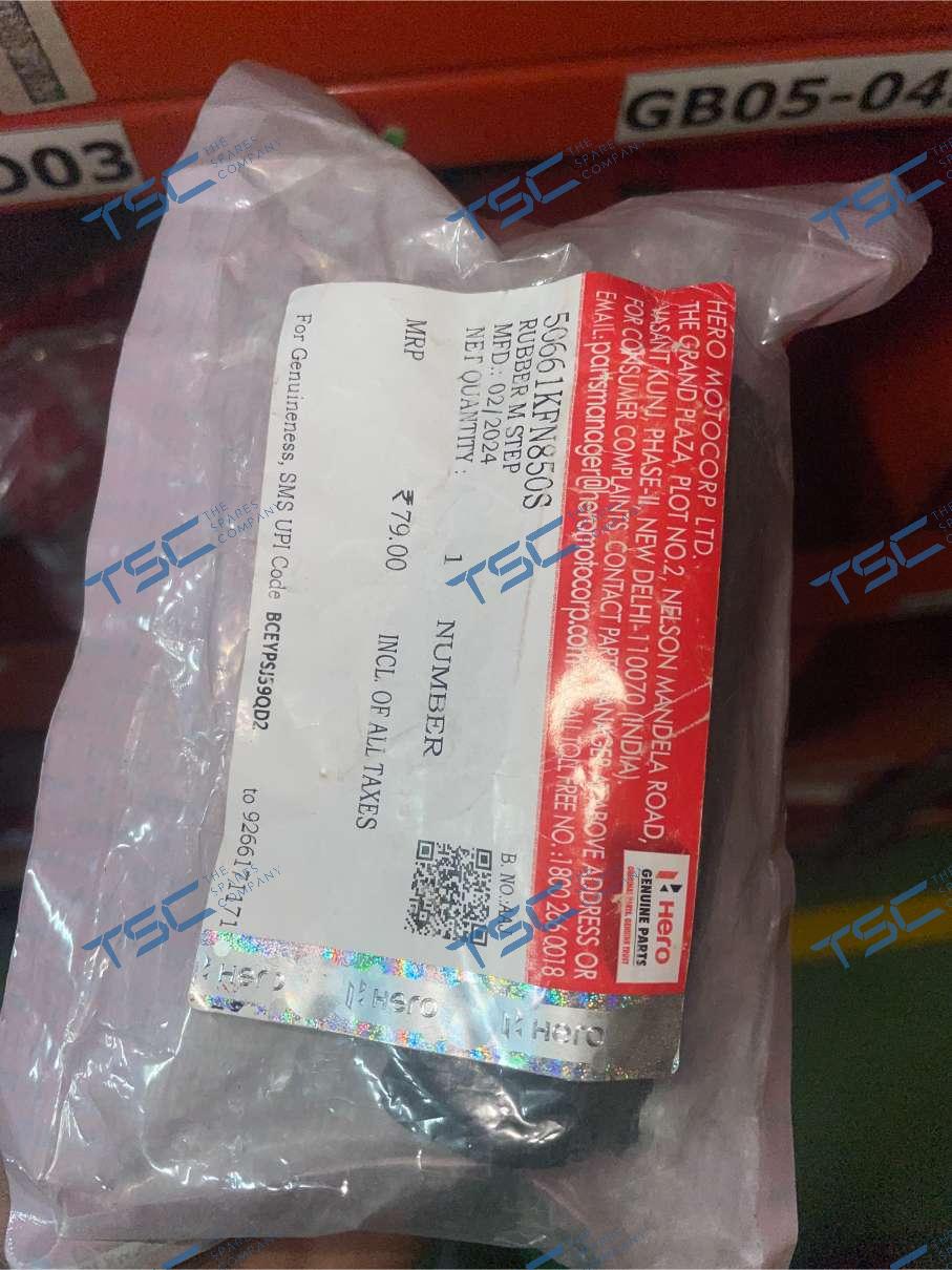 HERO GENUINE-RUBBER M STEP(50661KFN850S)