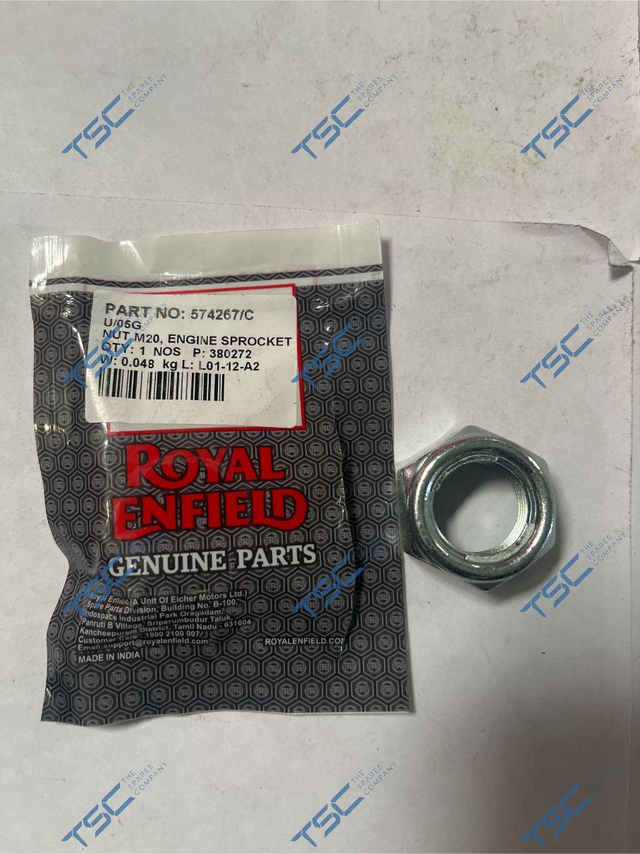 NUT M20 ENGINE SPROCKET