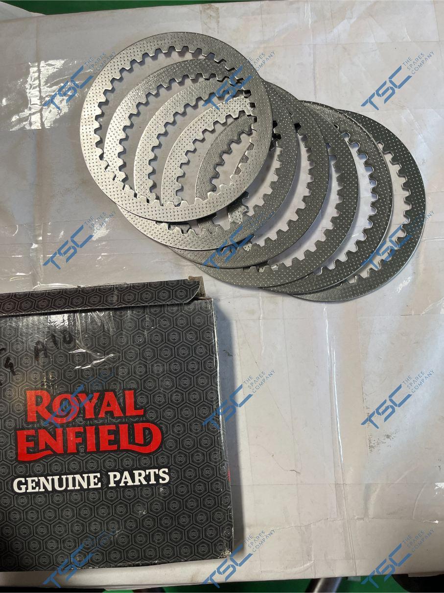 ROYAL ENFIELD_Plate Clutch Planished