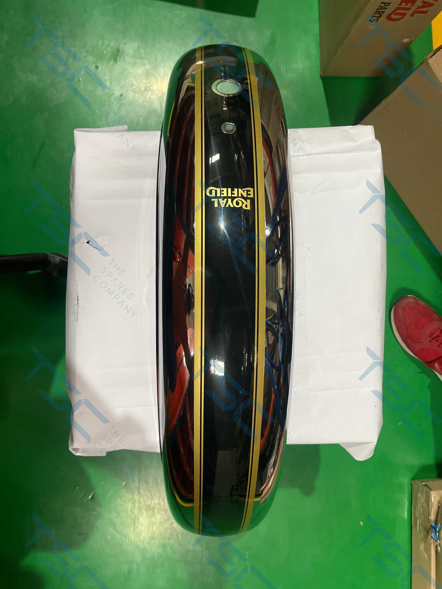 REAR MUDGUARD COMP W/STICK(CHROME/BLACK) (PS590551)('590551) – The