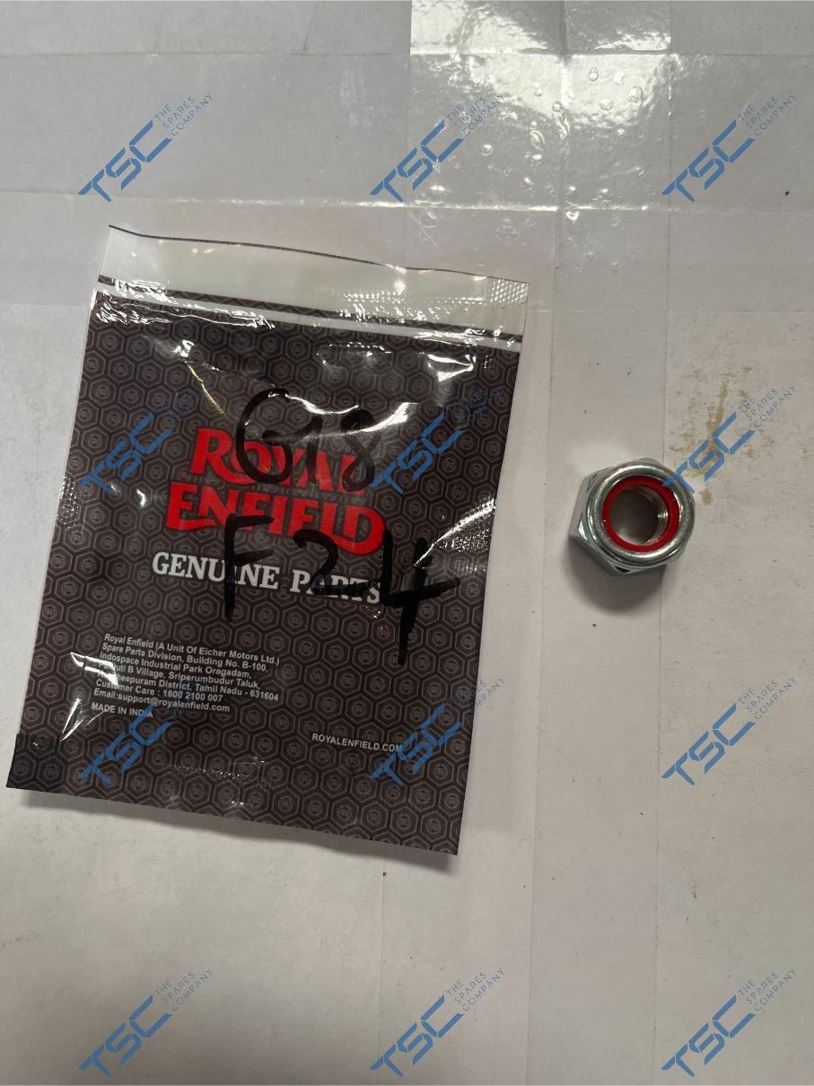 HEX NUT WITH NYLOCK M12X1.5