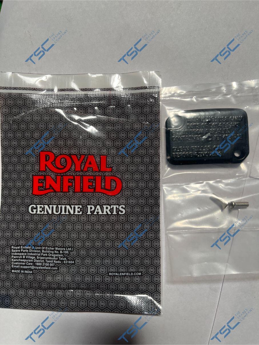 RESERVOIR COVER KIT FRONT M/C