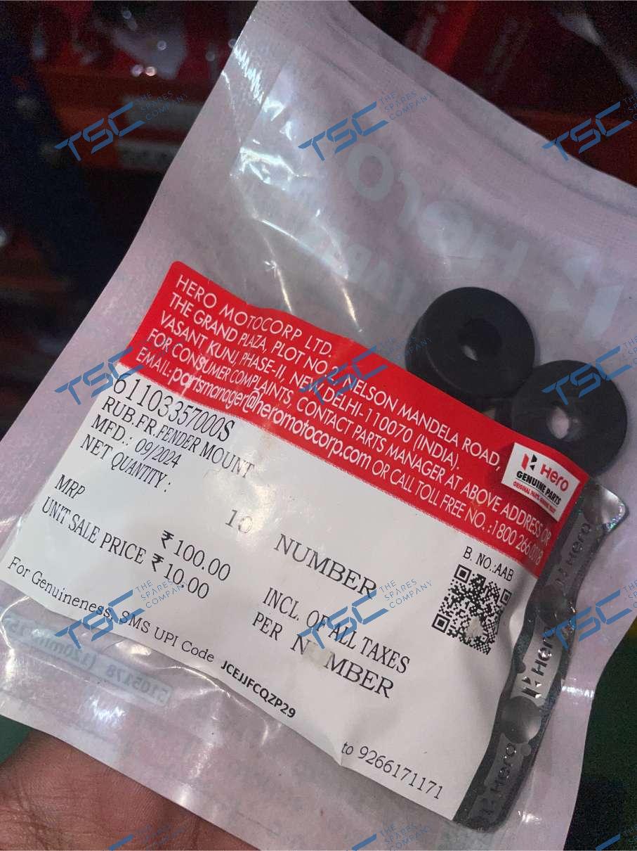 RUBBER FR. FENDER MOUNT