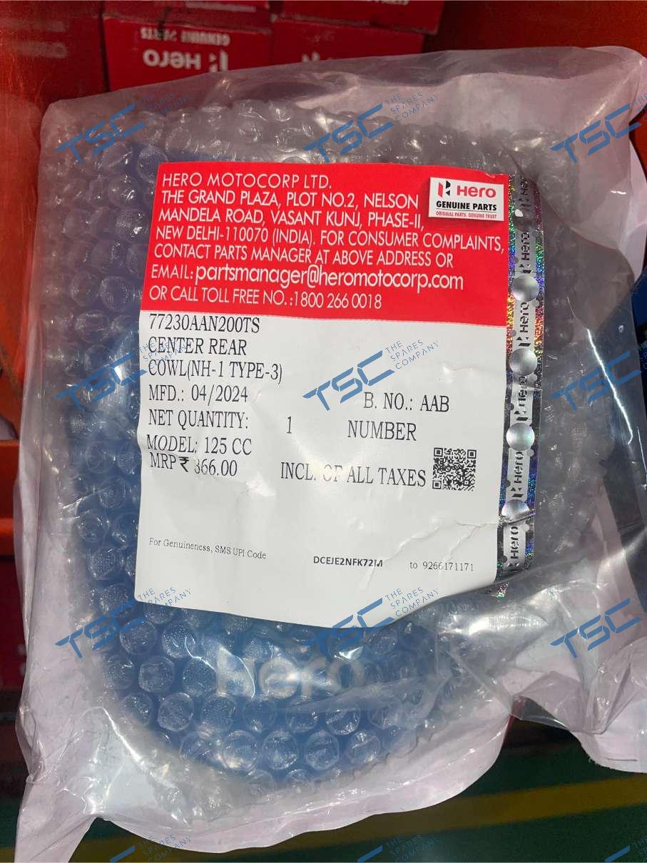 CENTER RR COWL(BLACK TYPE-3)