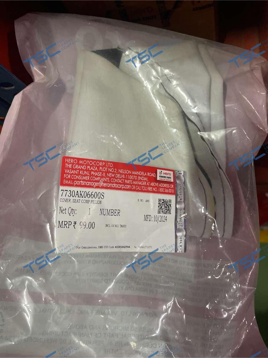 COVER, SEAT COMP.PILLION(7730AK06600S)