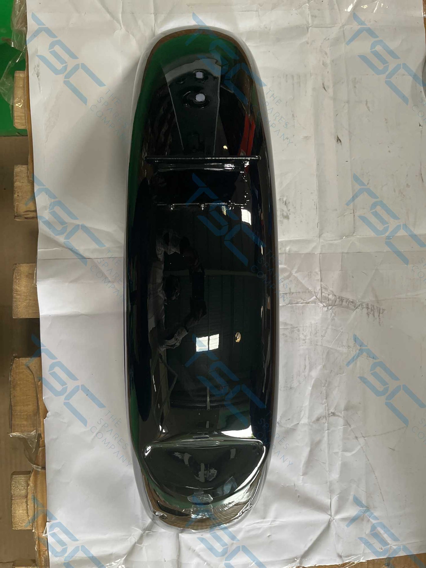 ROYAL ENFIELD_REAR MUDGUARD ASSY TB X BLACK BS IV