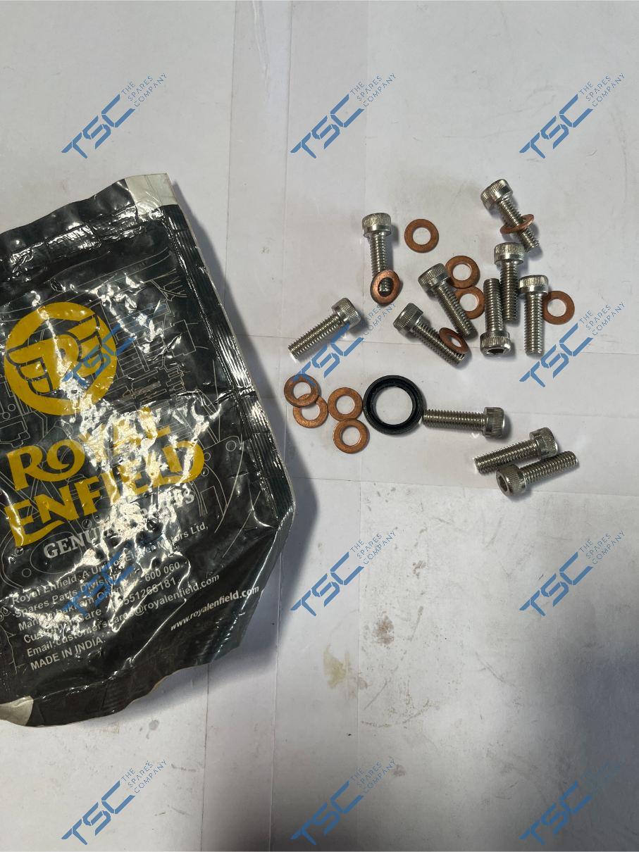 BOLT&SEAL REPAIR KIT-LH CR.CASE COVER TB