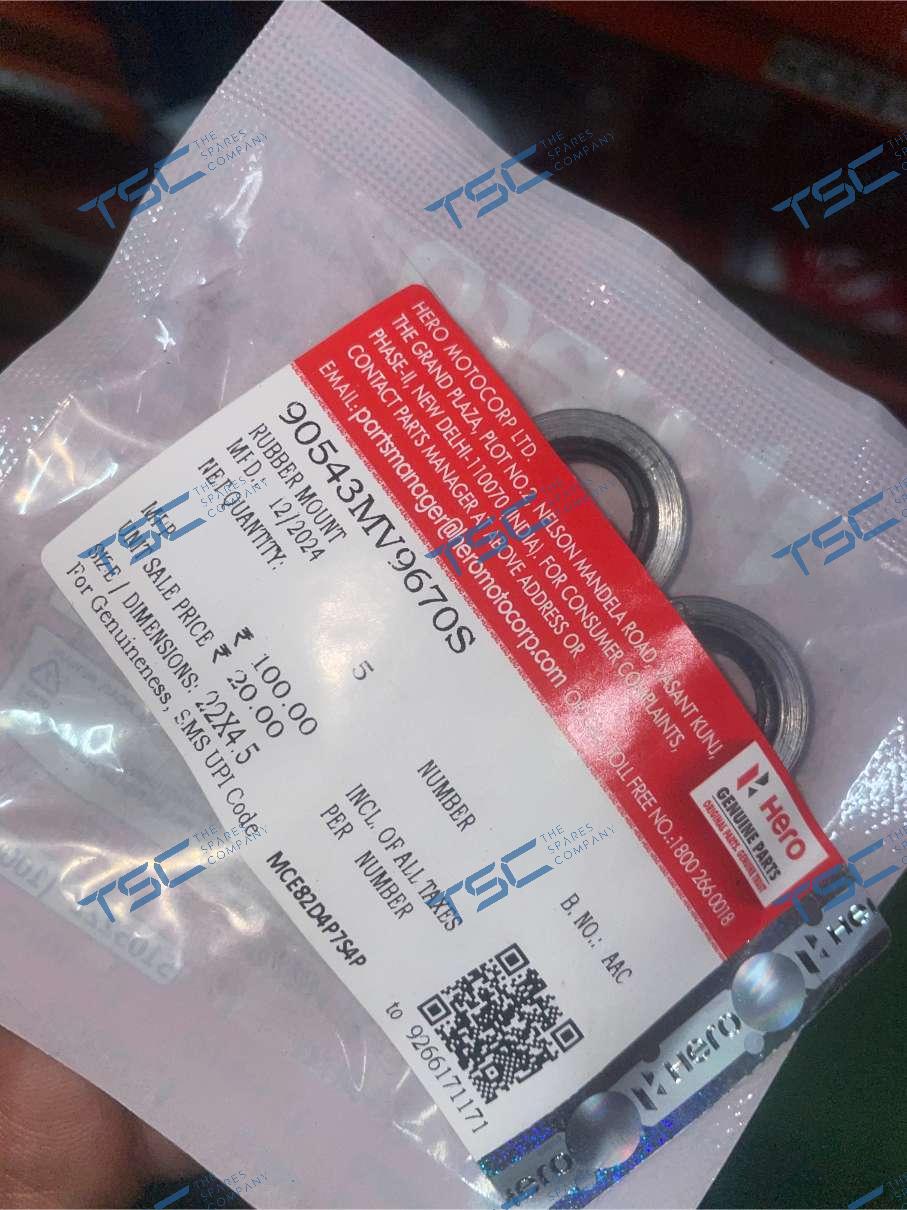 hiro-cha品 HERO GENUINE-RUBBER MOUNT(90543MV9670S) – The Spares Company