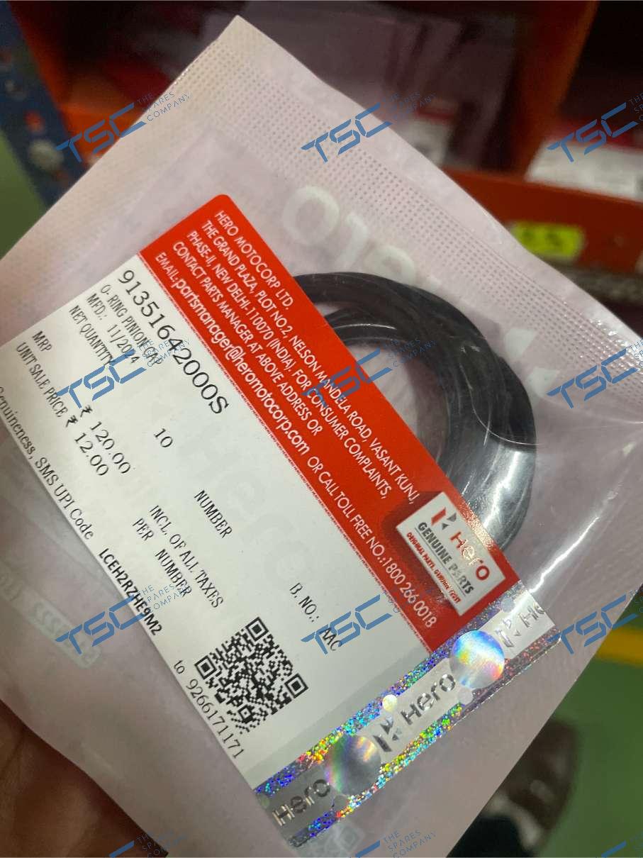 HERO GENUINE-O- RING PINION CAP(91351642000S) – The Spares Company