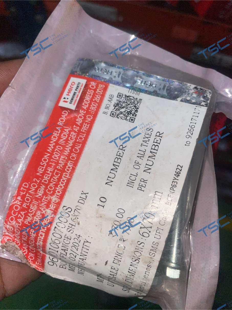 BOLT FLANGE SH.6X70 DLX