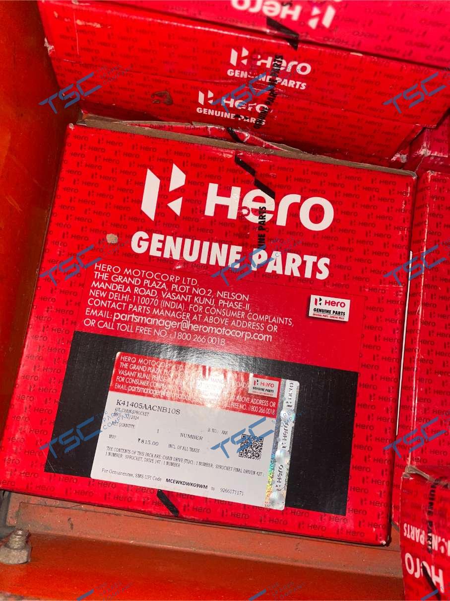 Chain Sprocket Kit Hero Spare Parts Rate Chain Sprocket Set Hero