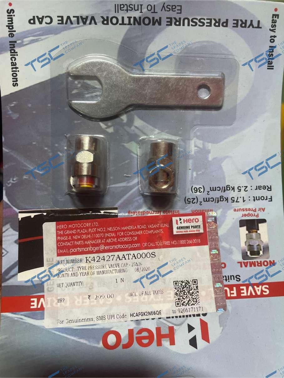 TYRE PRESSURE VALVE CAP - 25&36