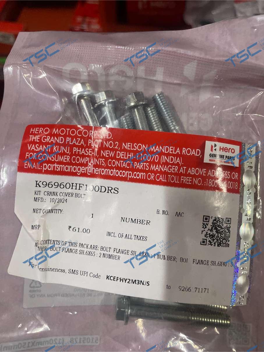 KIT CRANK COVER BOLT – The Spares Company