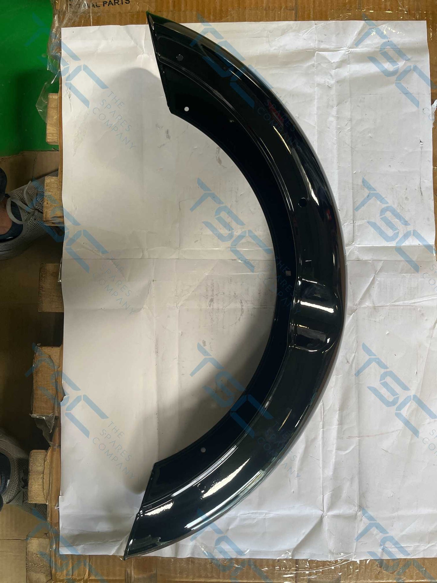 ROYAL ENFIELD_FRONT MUDGUARD BLACK