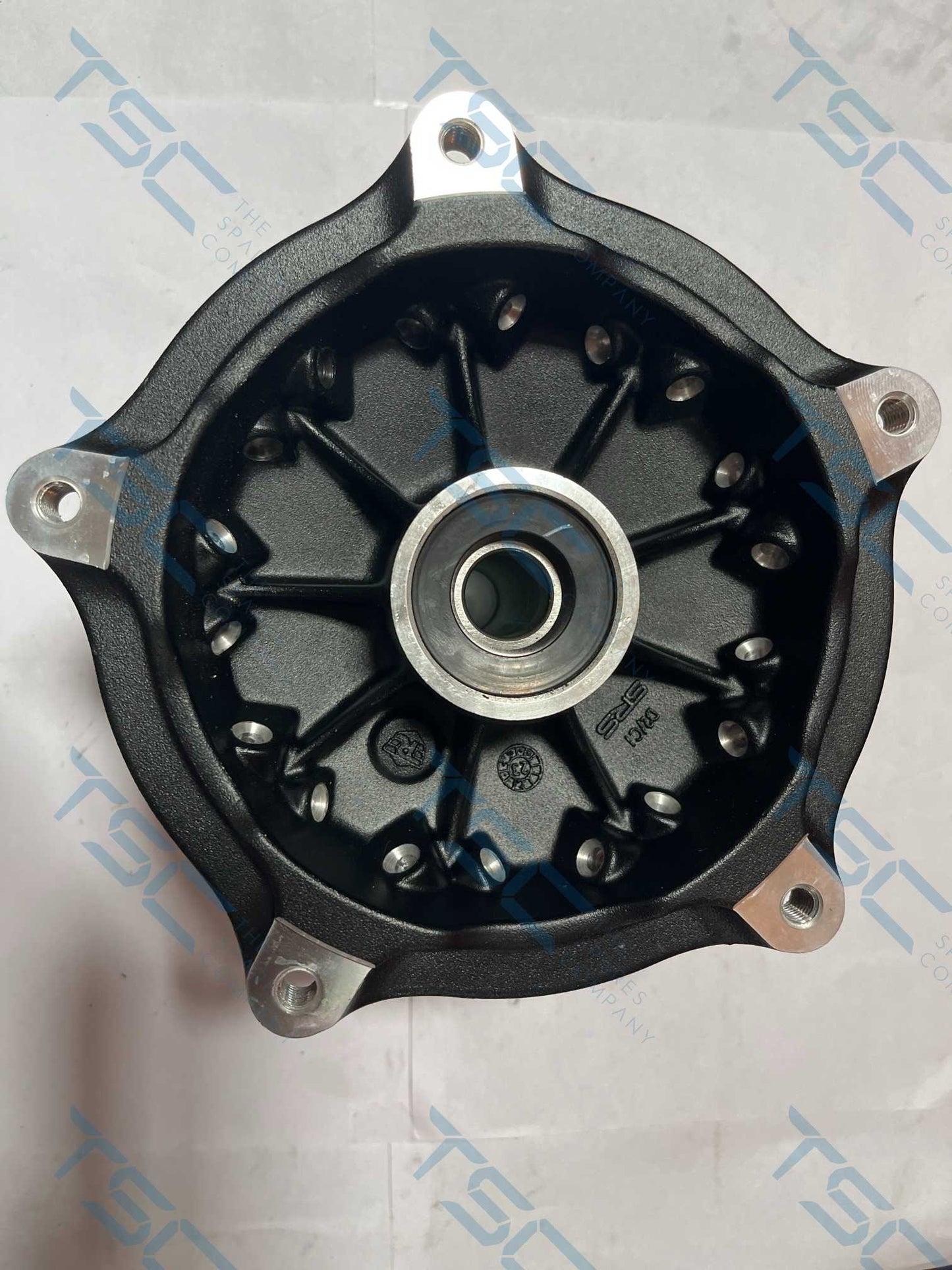 ROYAL ENFIELD_FRONT HUB ASSY - BLACK