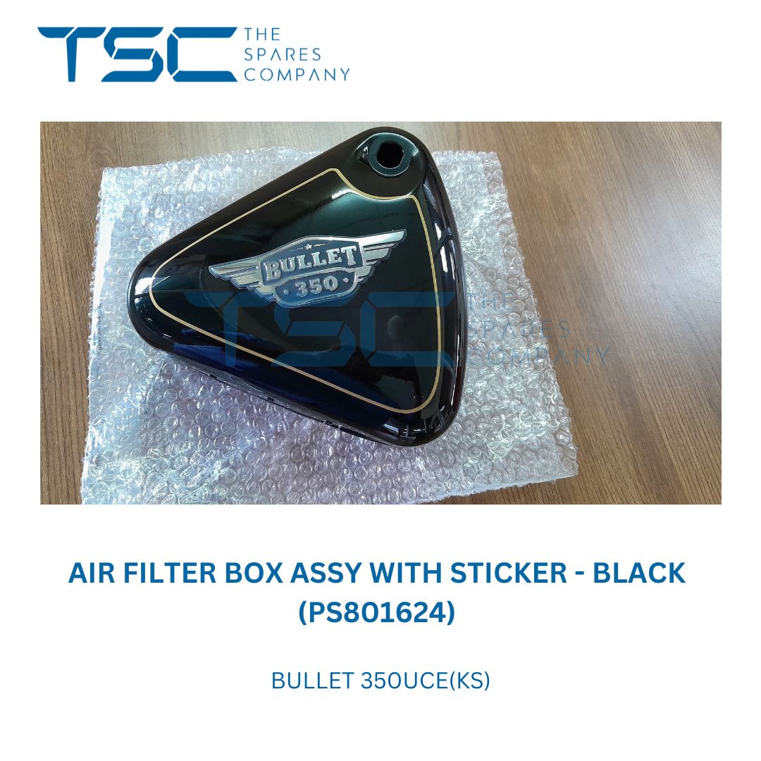 AIR FILTER BOX ASSY WITH STICKER - BLACK (PS801624)('801624)