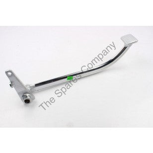 REAR BRAKE PEDAL PLATED 4sp DLX