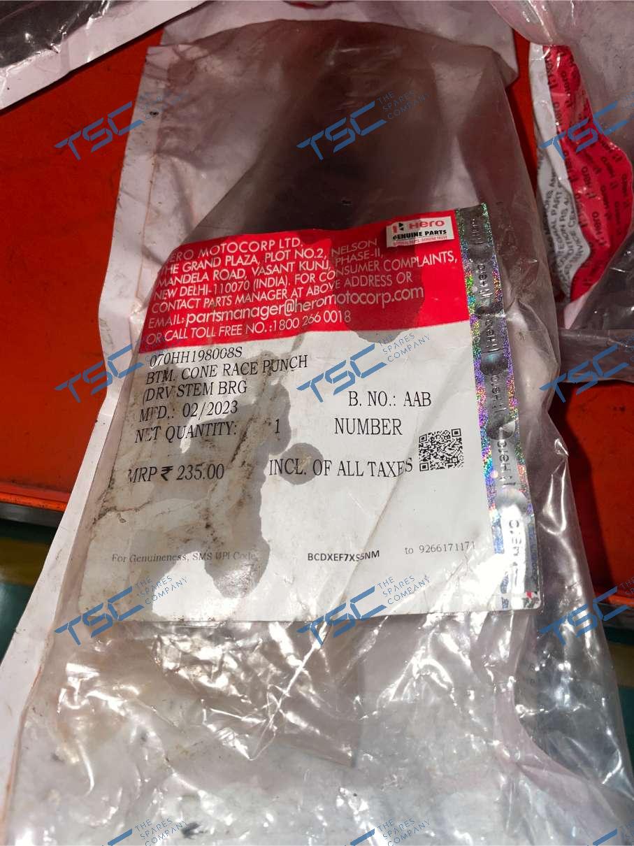 BTM. CONE RACE PUNCH (DRV STEM BRG