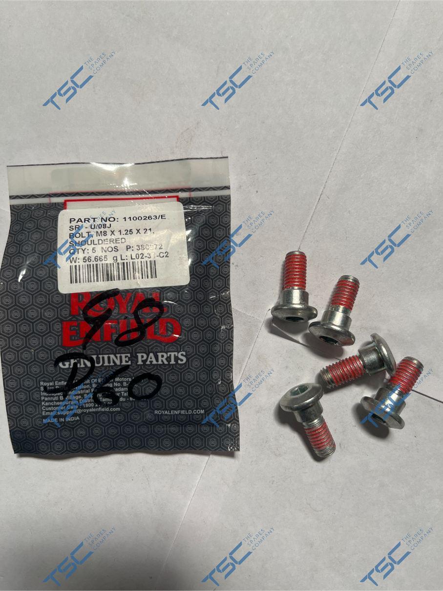 ROYAL ENFIELD_BOLT| M8 x 1.25 x 21| SHOULDERED