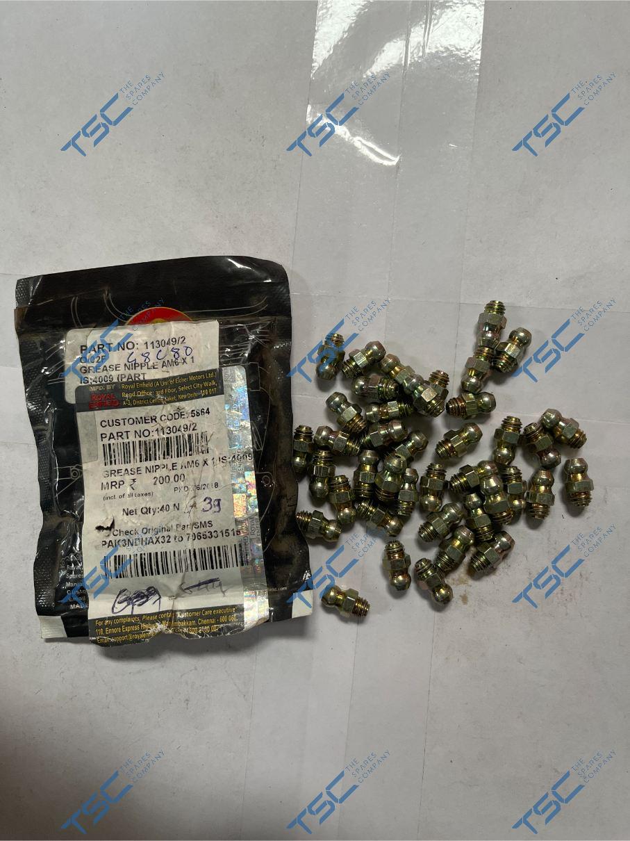 GREASE NIPPLE   AM6 X 1   IS;4009 (PART