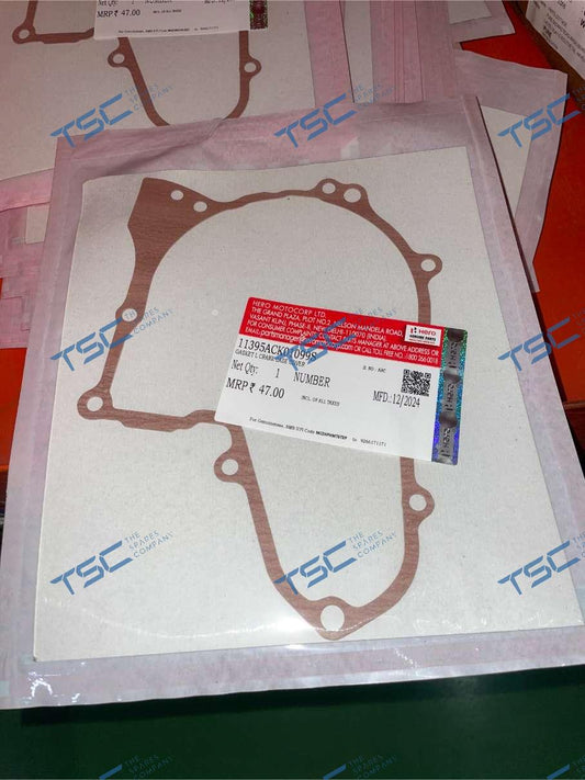 GASKET L CRANK CASE COVER