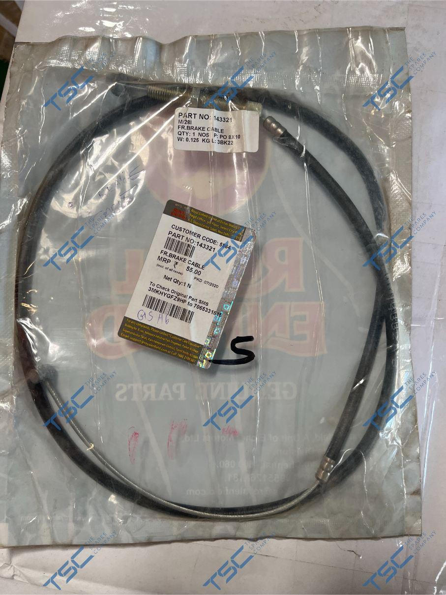 FR.BRAKE CABLE
