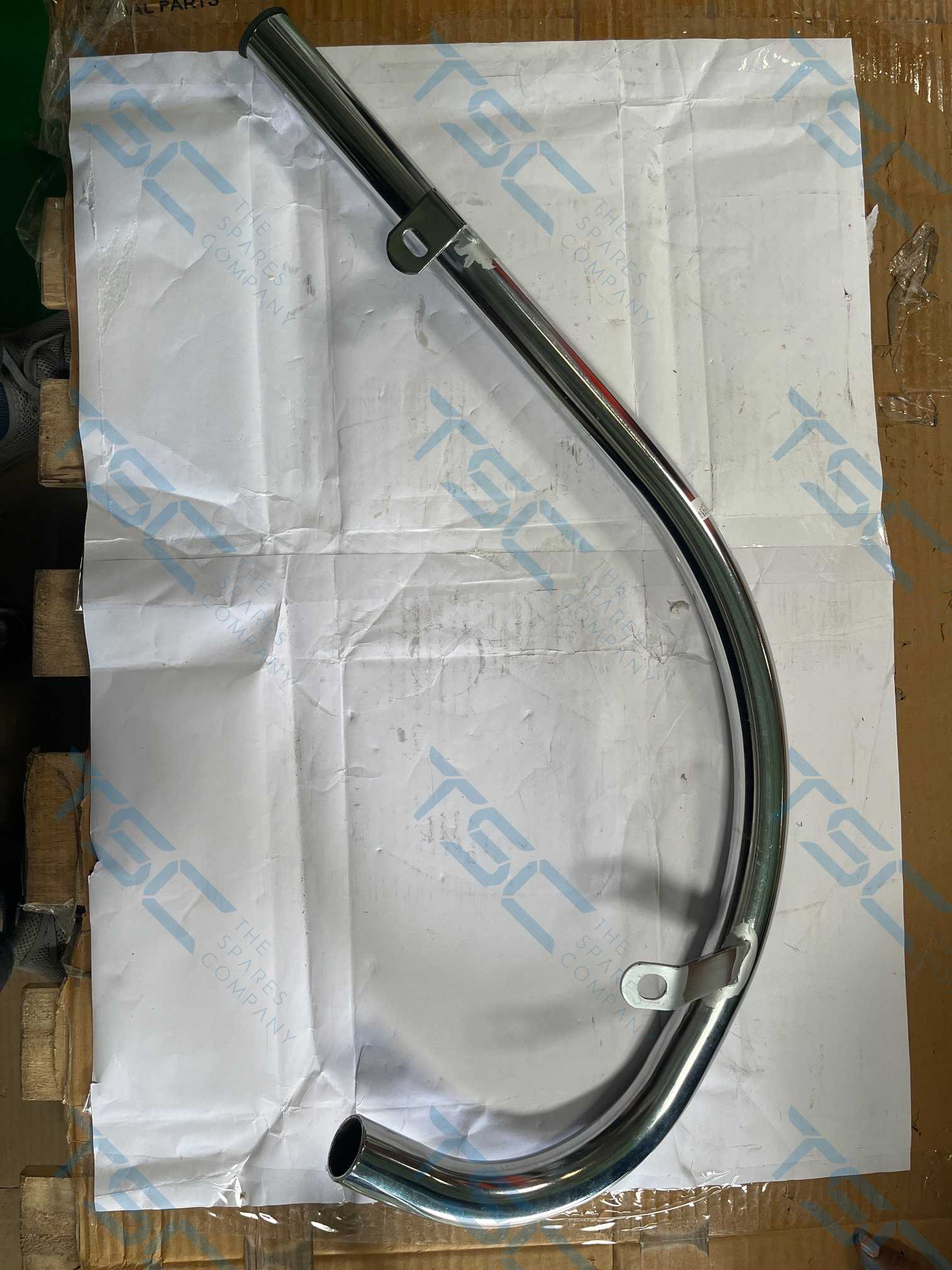 EXHAUST PIPE STD - PLATED