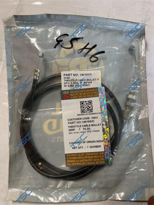 THROTTLE CABLE-BULLET X