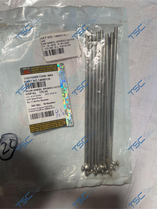 REAR WHEEL SPOKES OUTER