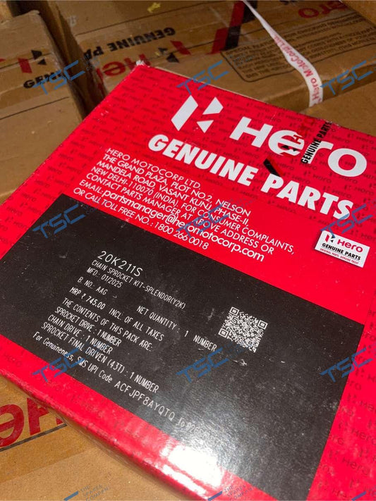 CHAIN SPROCKET KIT-SPLENDOR(Y2K)