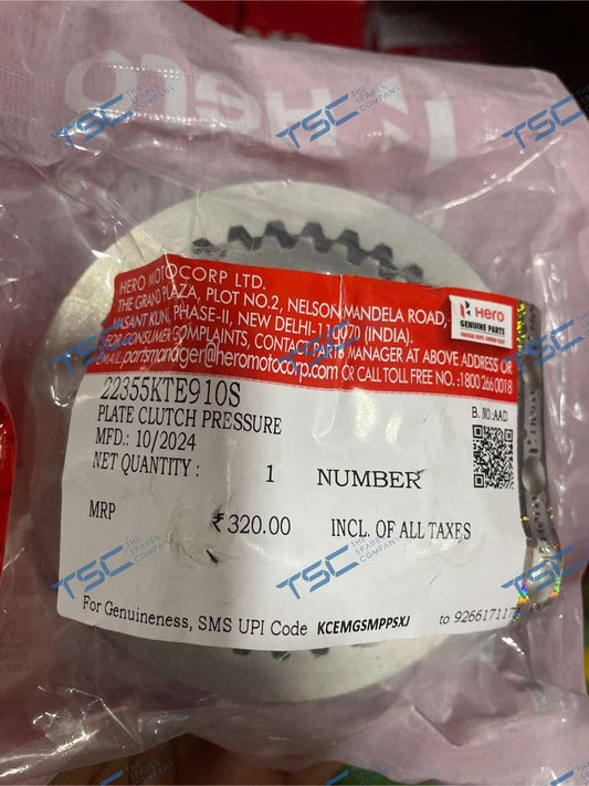 PLATE CLUTCH PRESSURE(22355KTE910S)