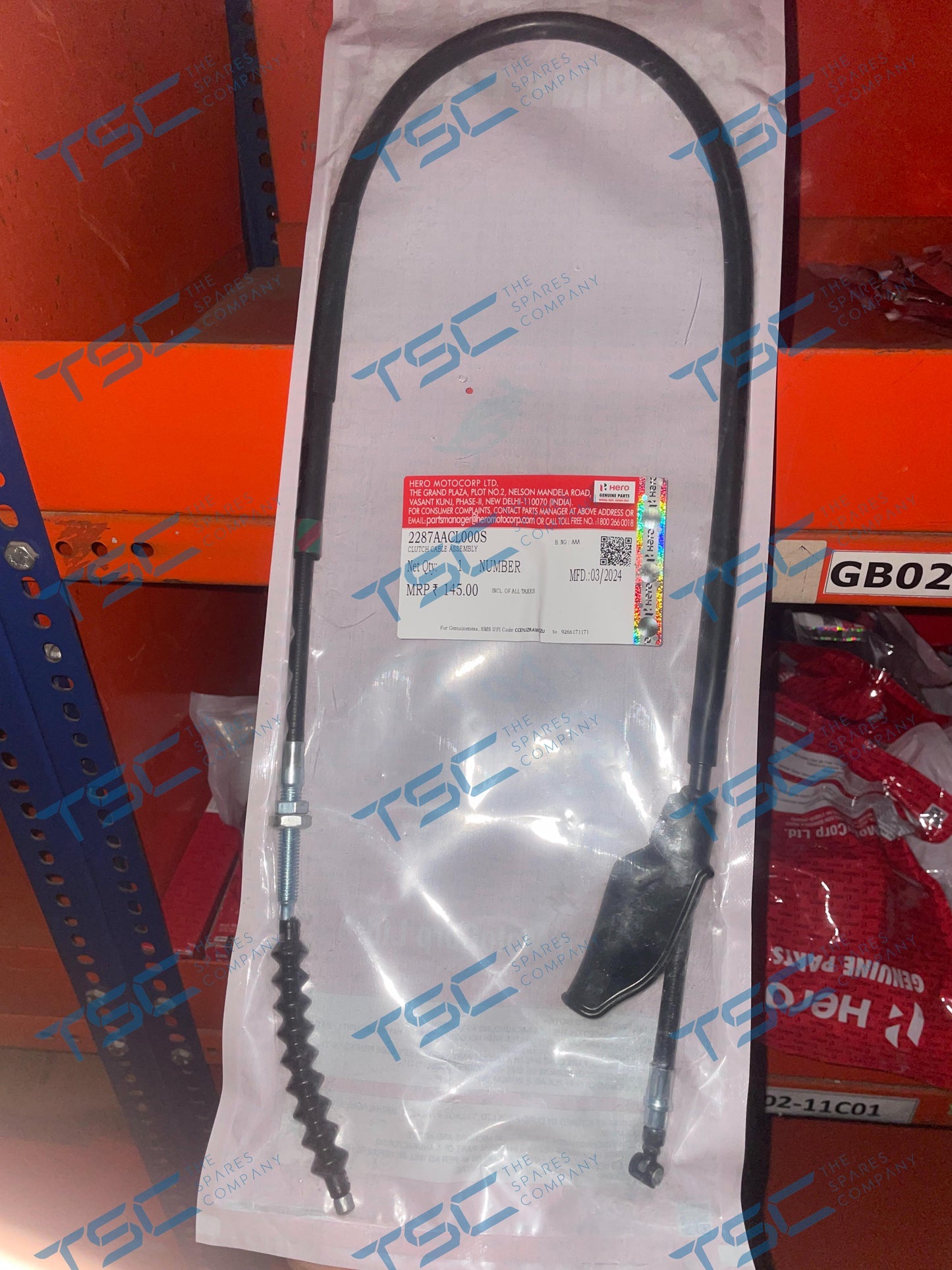 CLUTCH CABLE ASSEMBLY