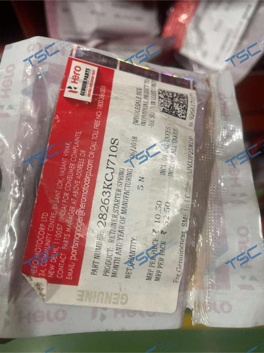 RETAINER STARTER SPRING