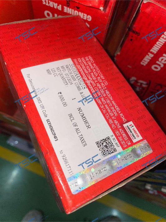 SWITCH Assembly. COMB. & LOCK    