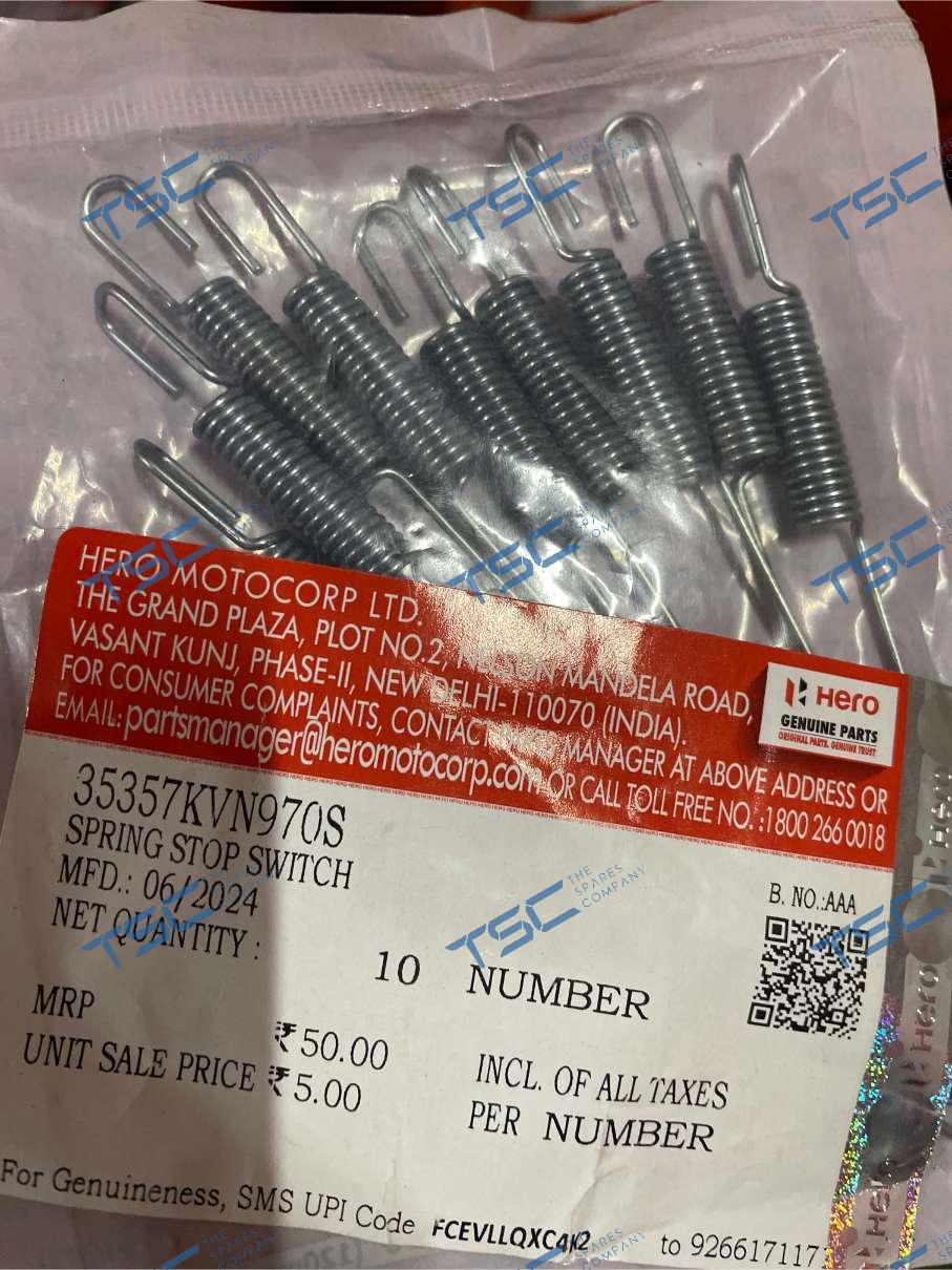 HERO GENUINE-SPG STOP SW(35357KVN970S) – The Spares Company