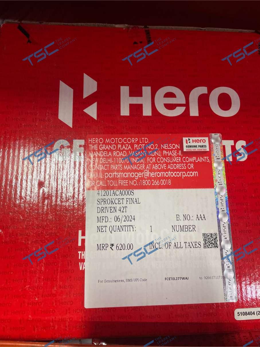 SPROKCET FINAL DRIVEN 42T