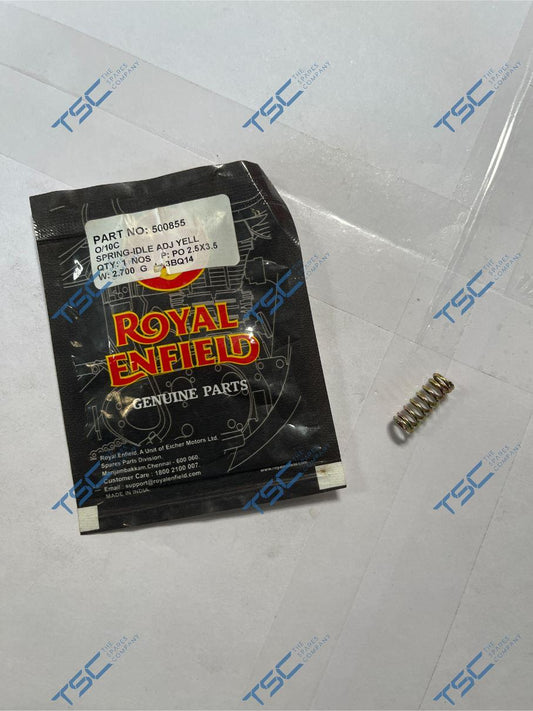 SPRING-IDLE ADJ YELLOW CV CARBURETOR