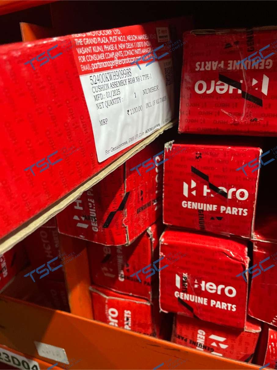 CUSHION ASSY REAR BLACK NH1 T1