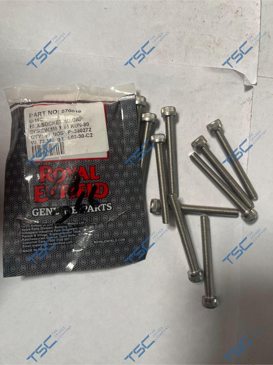 HEX.SOCKET HD.CAP SCREW|M5 X 45 KUN-80