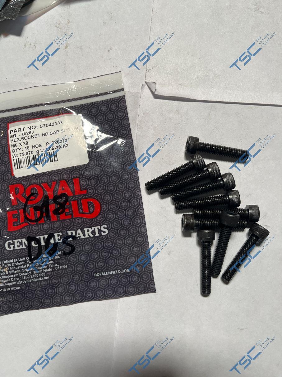 HEX.SOCKET HD.CAP  SCREW|       M6 X 30