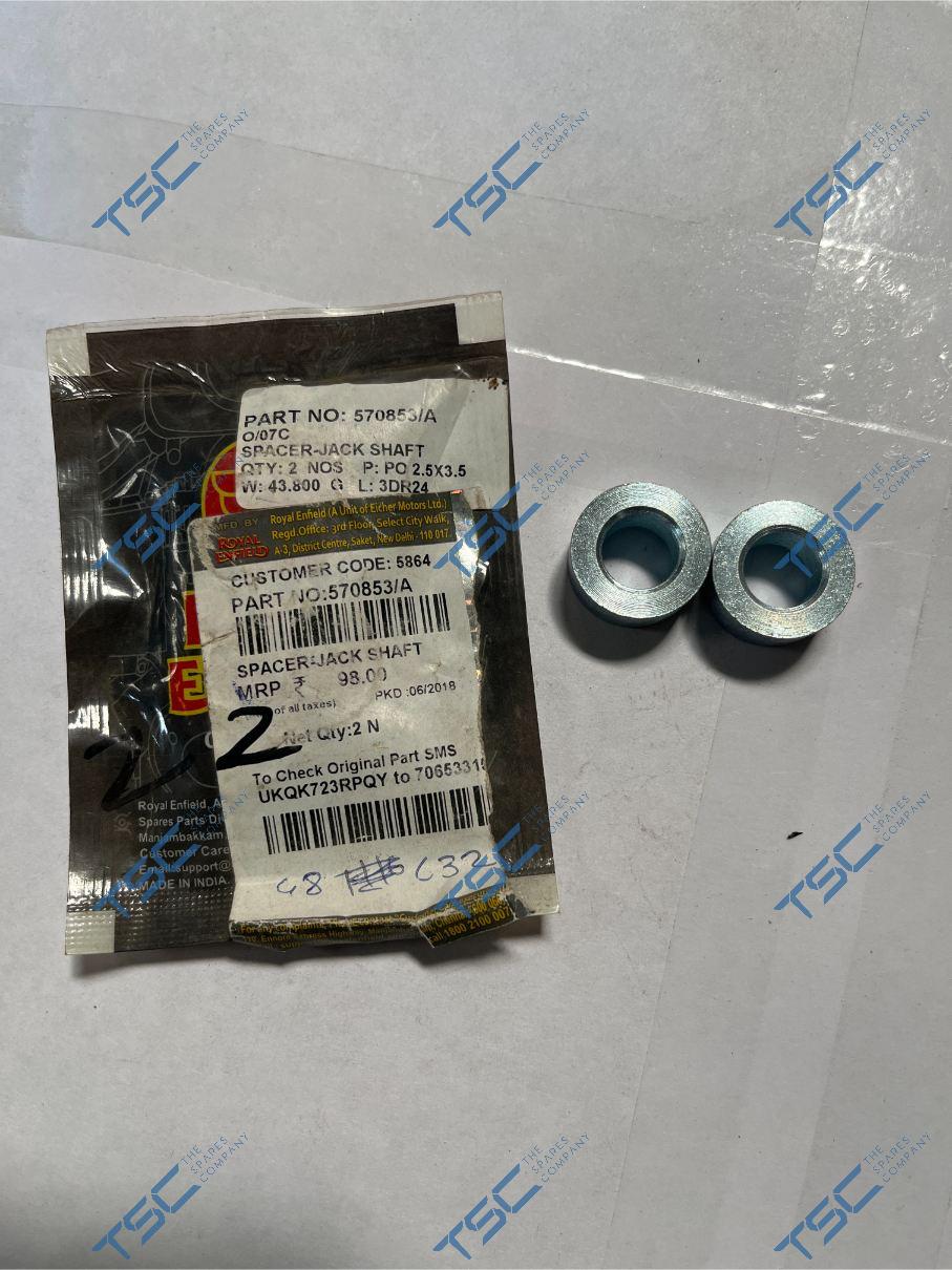SPACER-JACK SHAFT