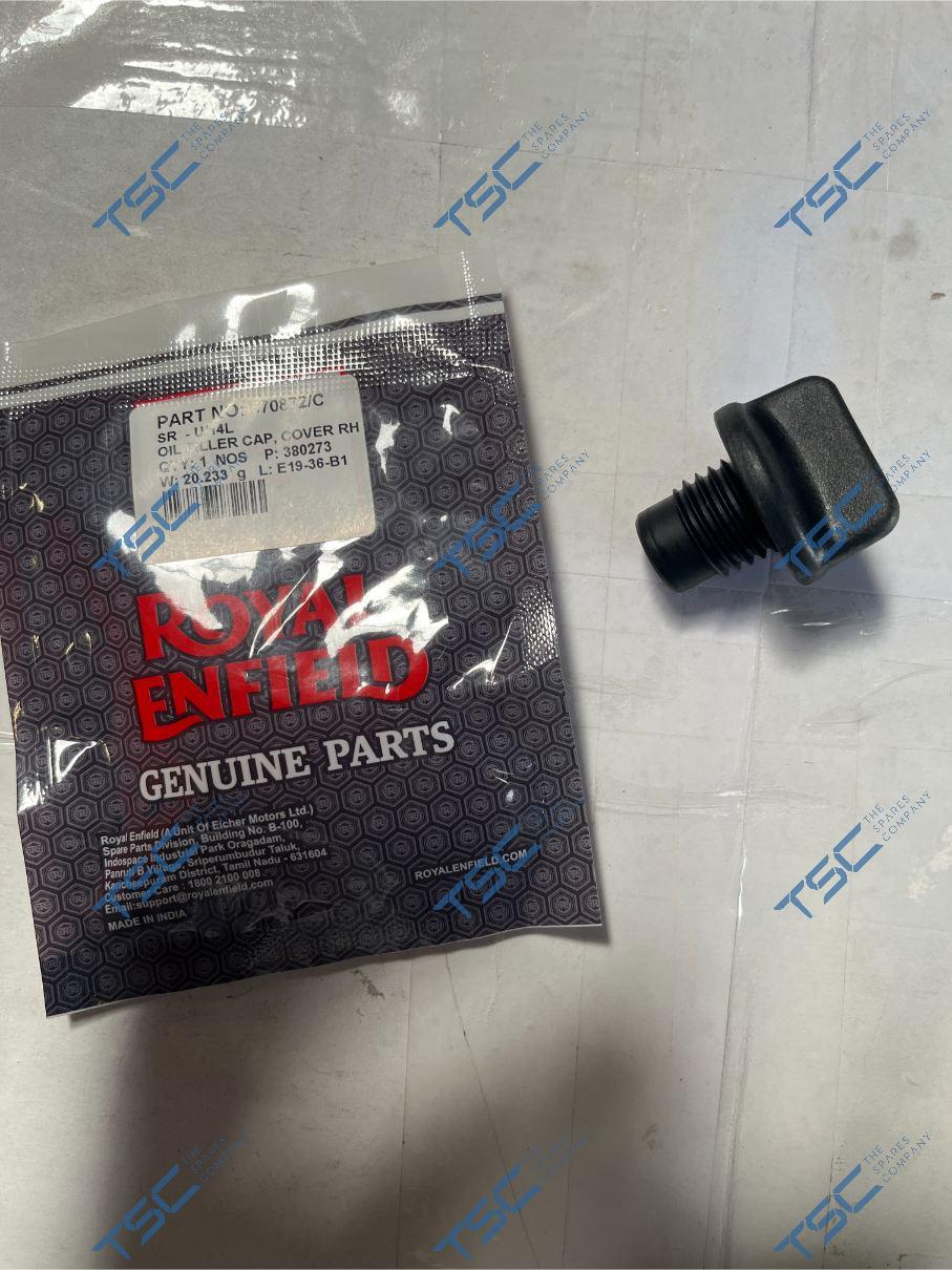 OIL FILLER CAP,COVER RH