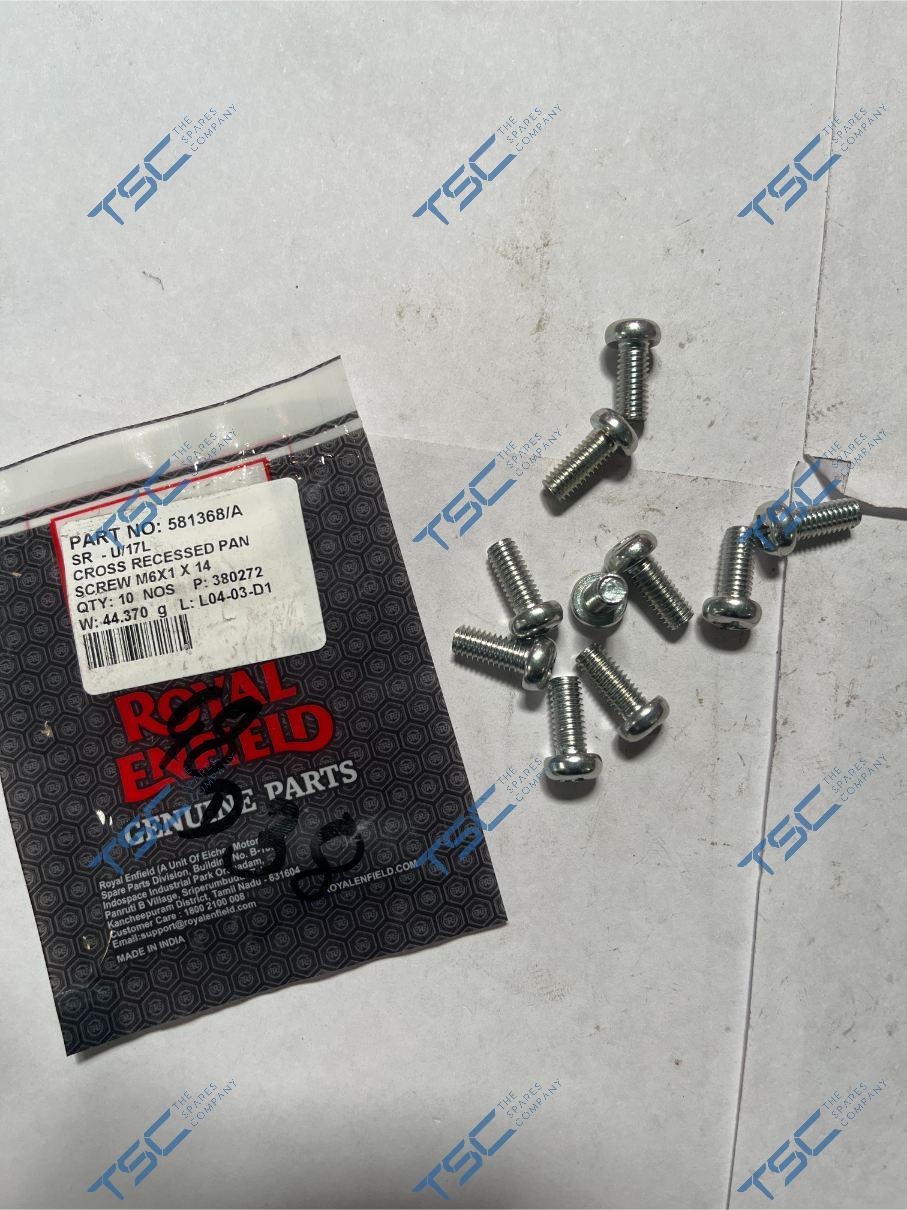 CROSSED RAISE PAN HEAD SCREW