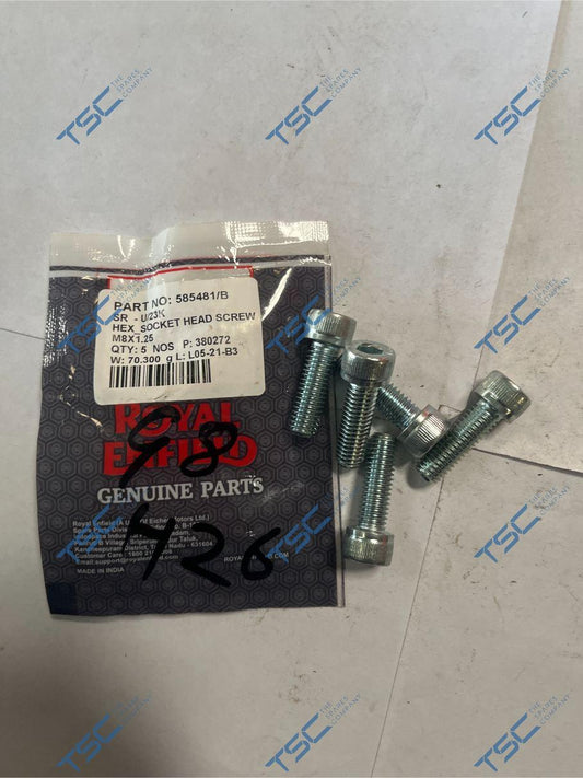 ROYAL ENFIELD_HEX_SOCKET HEAD SCREW M8X1.25